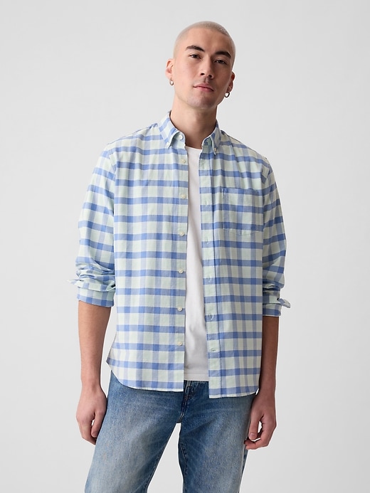 Image number 1 showing, Classic Oxford Shirt in Standard Fit