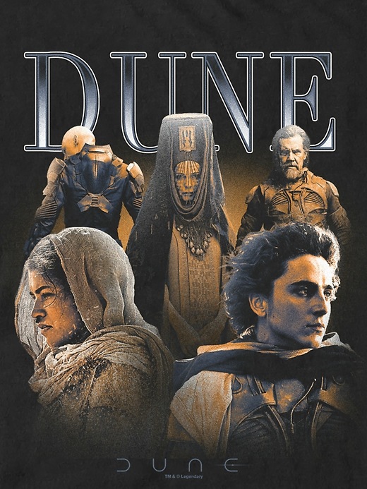 Image number 2 showing, Dune Characters Graphic Tee