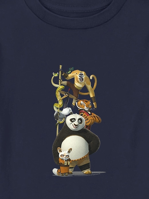 View large product image 2 of 3. Toddler Kung Fu Panda Characters Graphic Tee