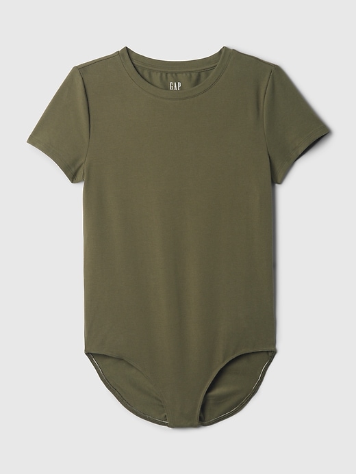 Image number 4 showing, Compact Jersey T-Shirt Bodysuit