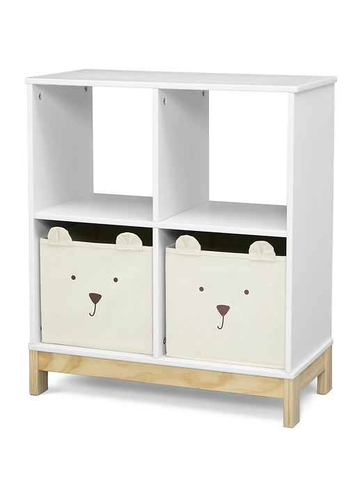 Image number 5 showing, babyGap Brannan Bear Bookcase with Bins
