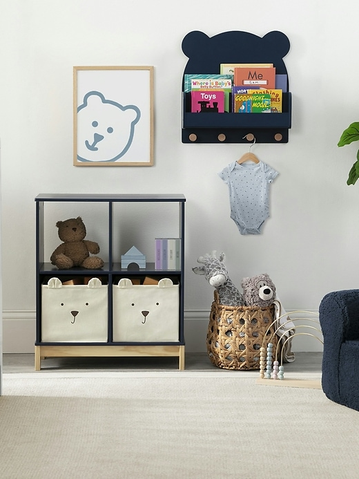 Image number 2 showing, babyGap Brannan Bear Bookcase with Bins
