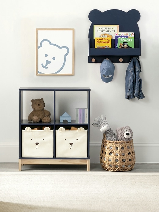 Image number 3 showing, babyGap Brannan Bear Bookcase with Bins