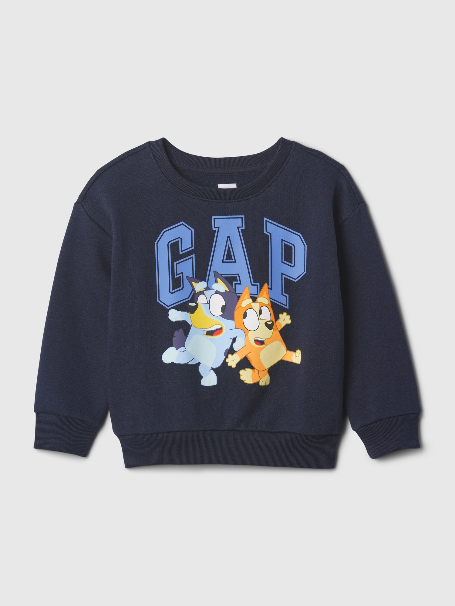Shop Gap Toddler Bluey Graphic Sweatshirt In Blue Galaxy