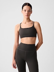 Gap GapFit Medium Impact Strappy Sports Bra, FYI, Gap Has Really Cute  Workout Clothes — Here Are Our 7 Favorite Pieces