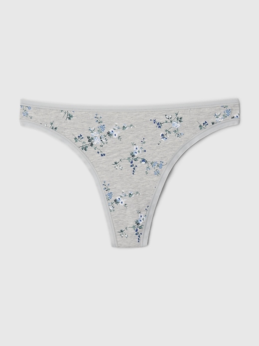 Image number 3 showing, Organic Stretch Cotton Thong