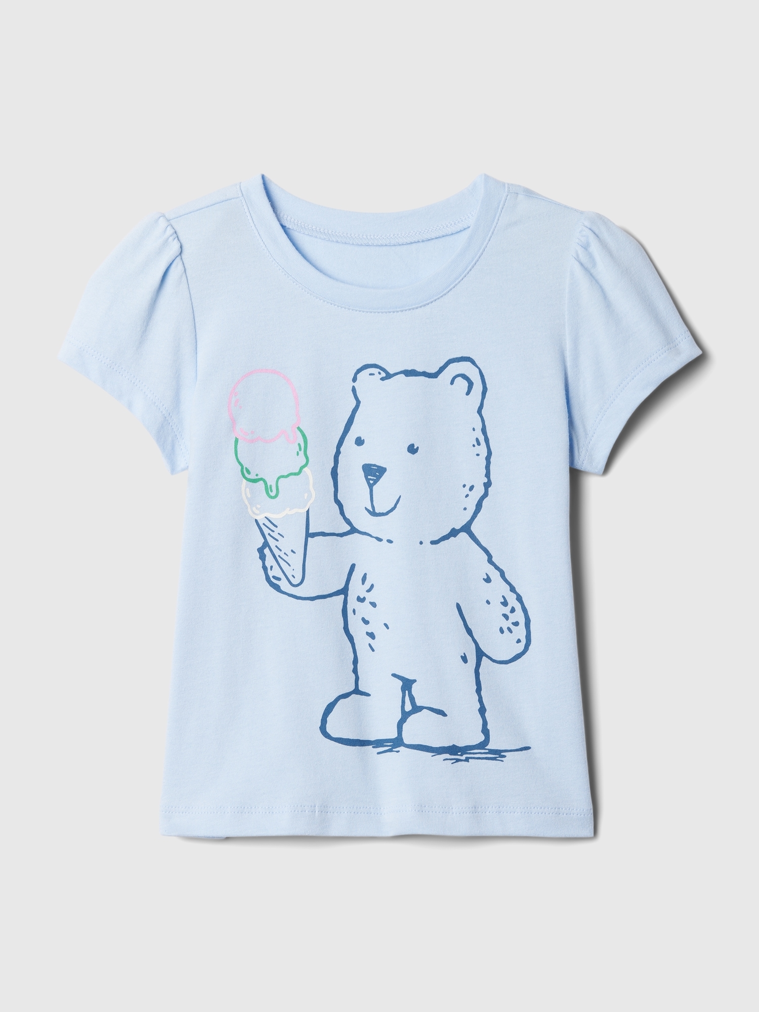 Shop Gap Baby Mix And Match Graphic T-shirt In Beach Blue
