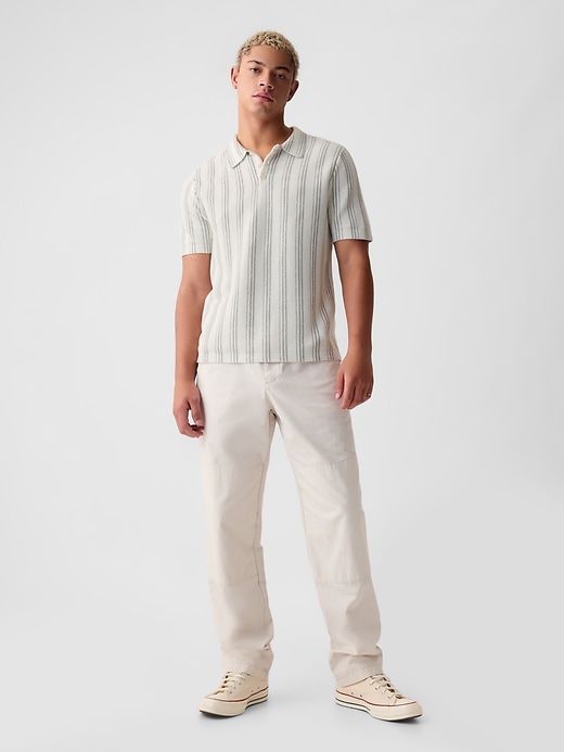 Image number 3 showing, Textured Polo Shirt