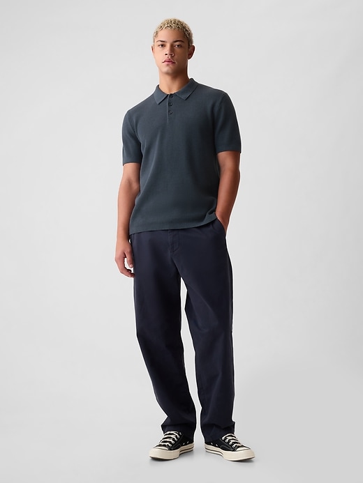 Image number 3 showing, Textured Polo Shirt