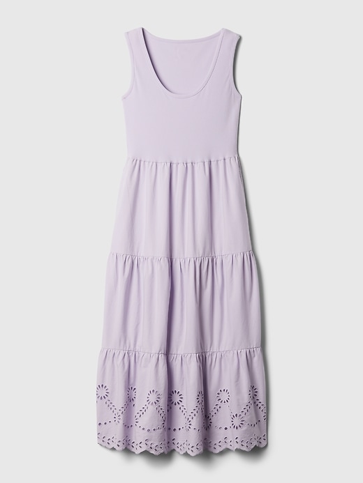 Image number 7 showing, Eyelet Midi Tank Dress