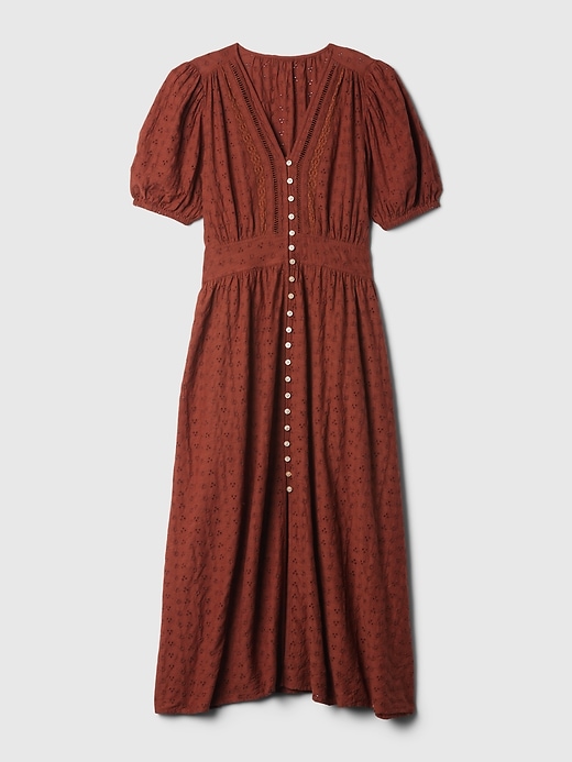 Image number 7 showing, Eyelet Maxi Dress