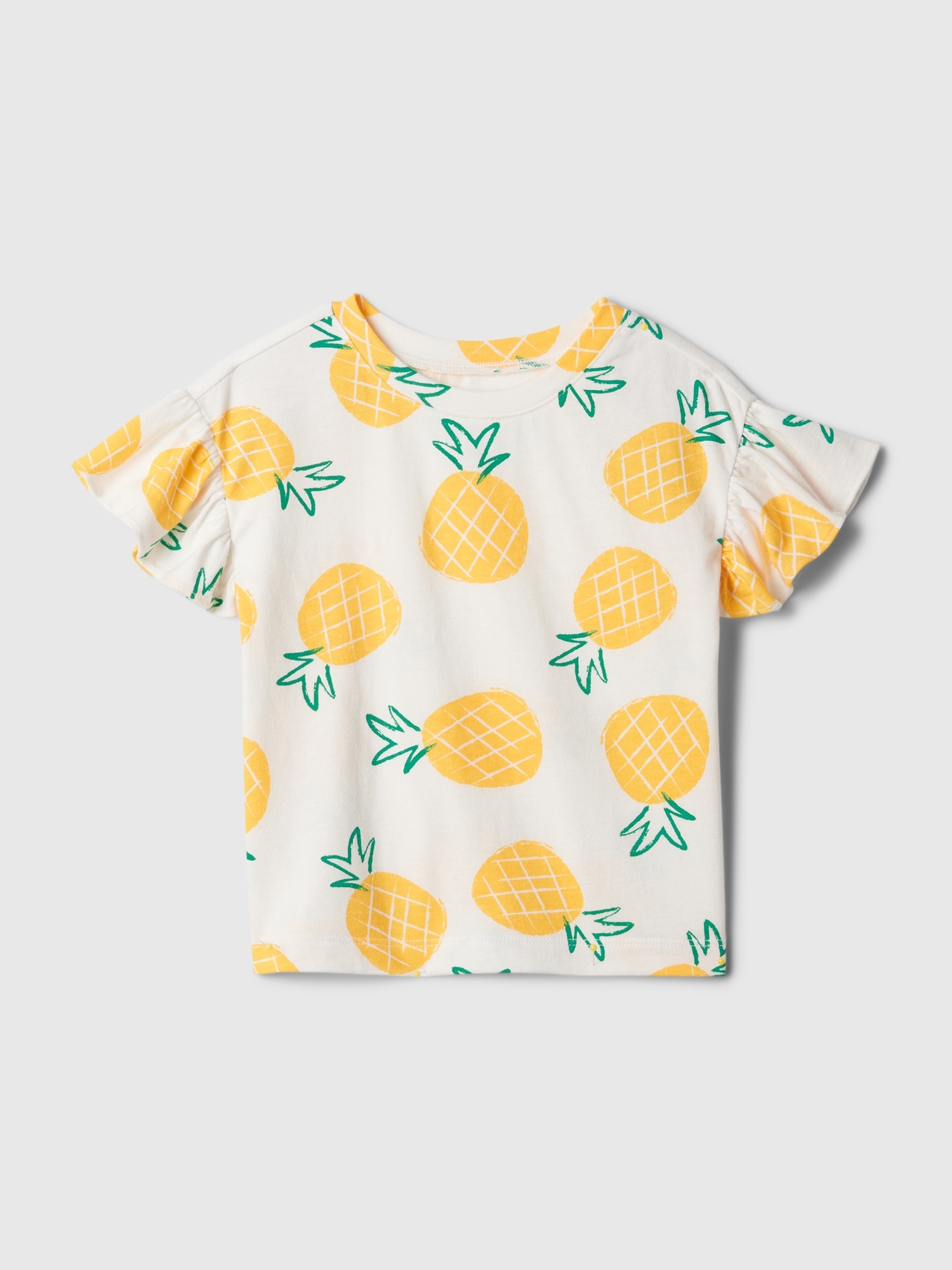 Shop Gap Baby Mix And Match Ruffle T-shirt In Pineapple Yellow
