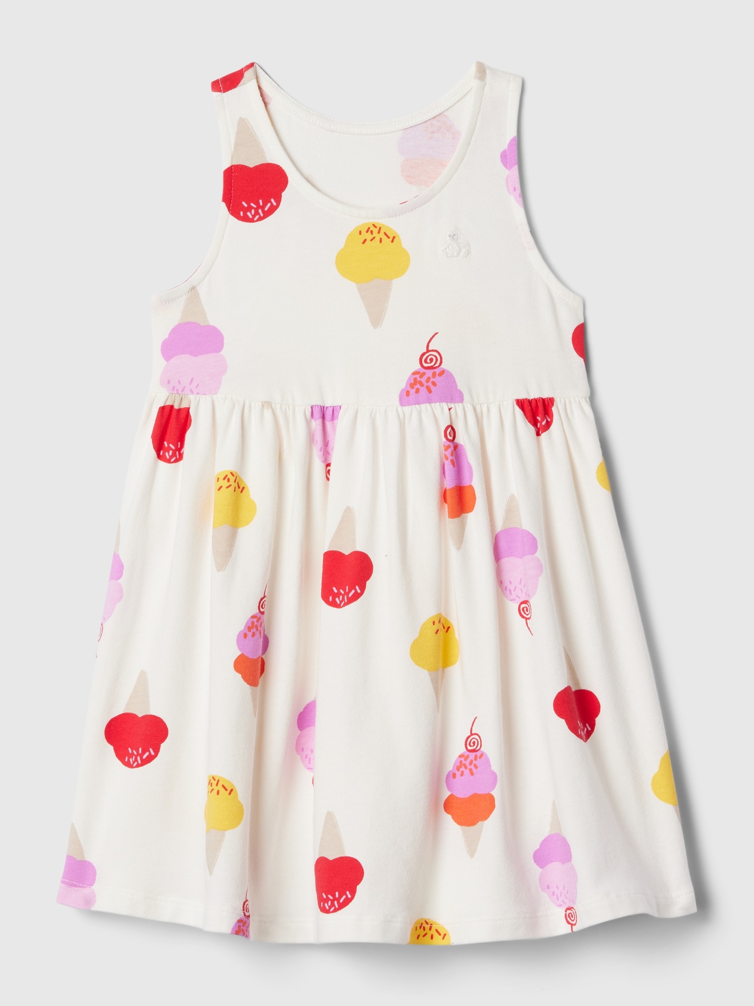 Shop Gap Baby Mix And Match Tank Dress In Ice Cream Cone