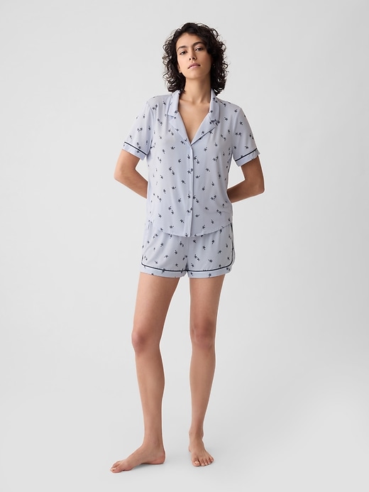 Image number 3 showing, Modal Pajama Shirt