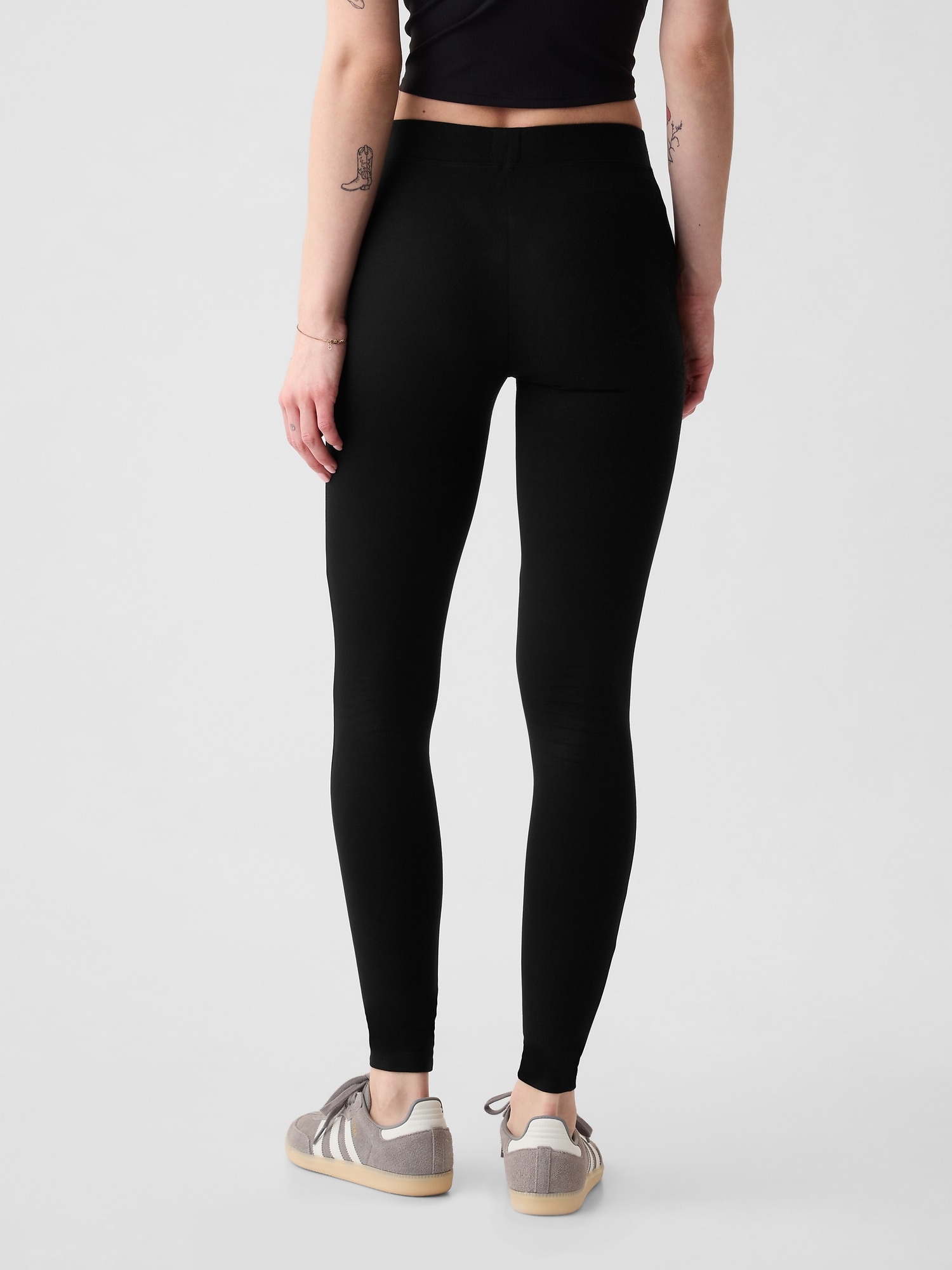 Plain Casual Wear Ladies Legging, Size: Small, Medium, Large at Rs