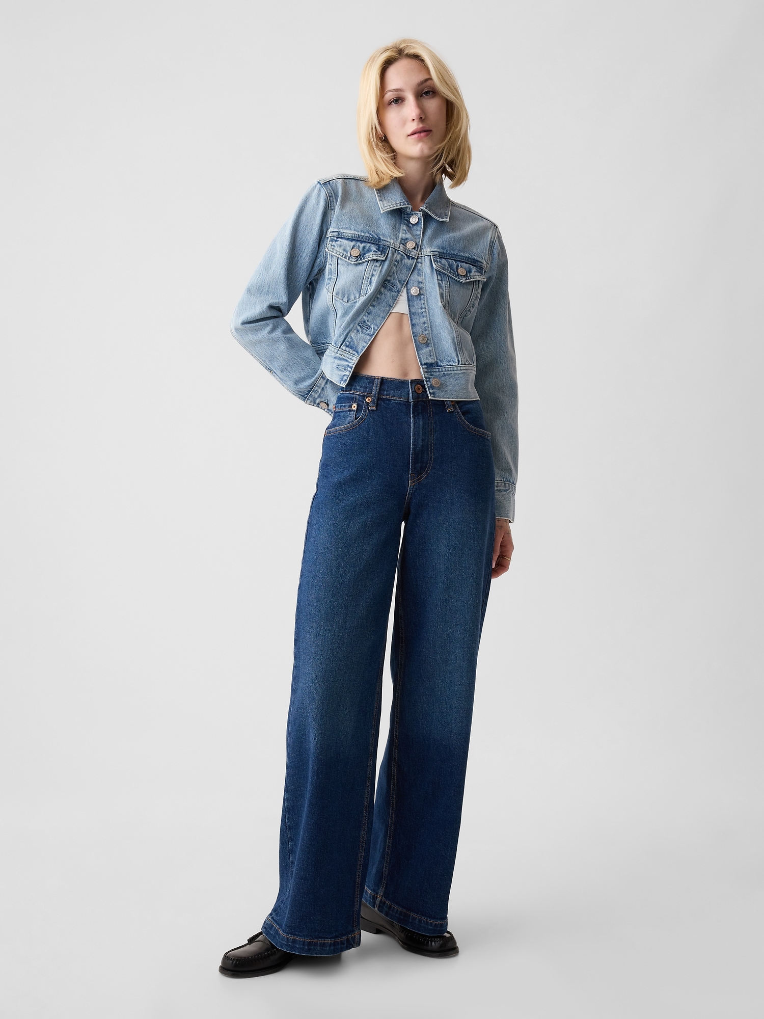Vintage Plus Size Baggy Boyfriend Jeans For Women High Waist Jeans