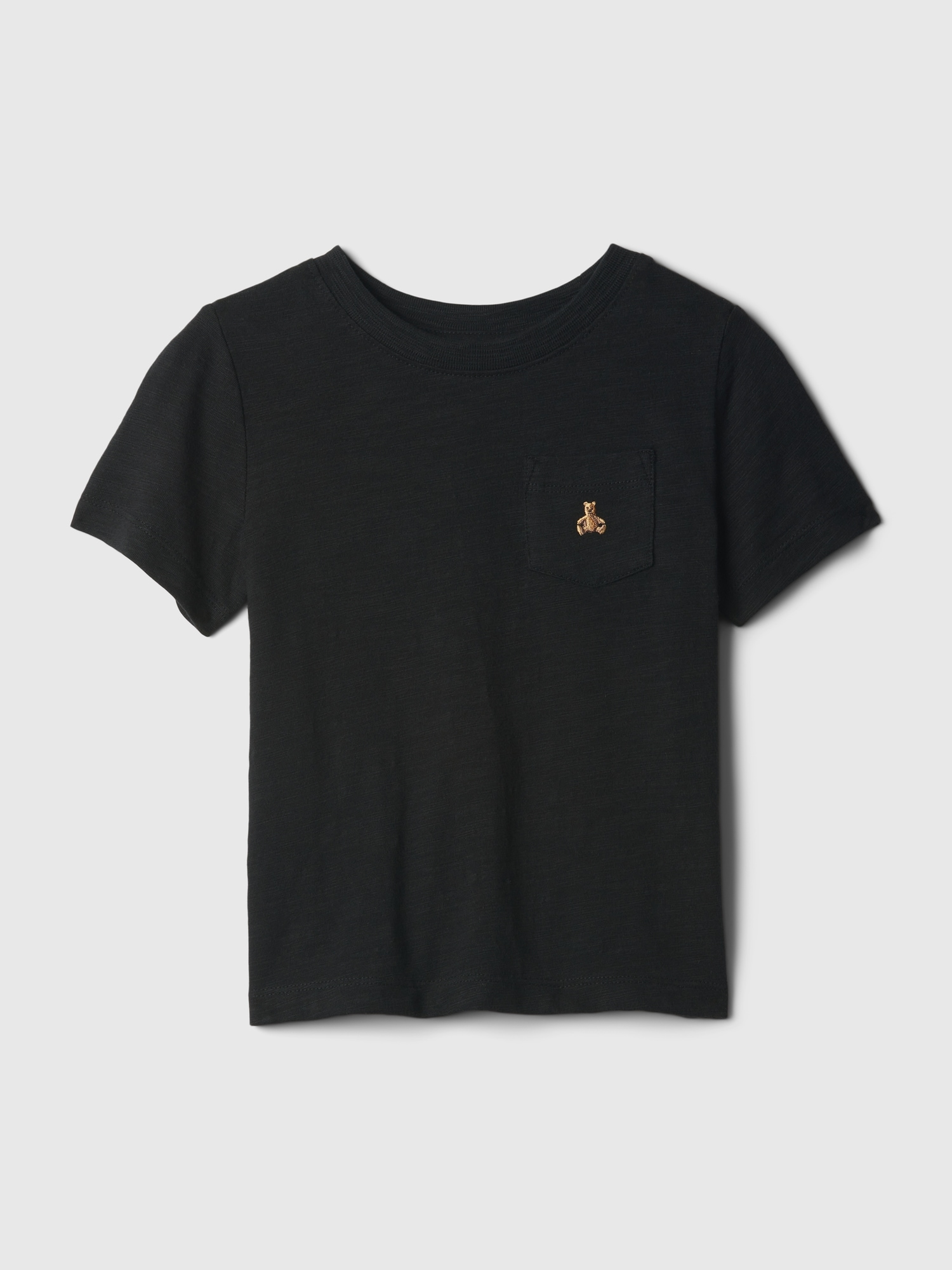 Shop Gap Baby Mix And Match Pocket T-shirt In Black