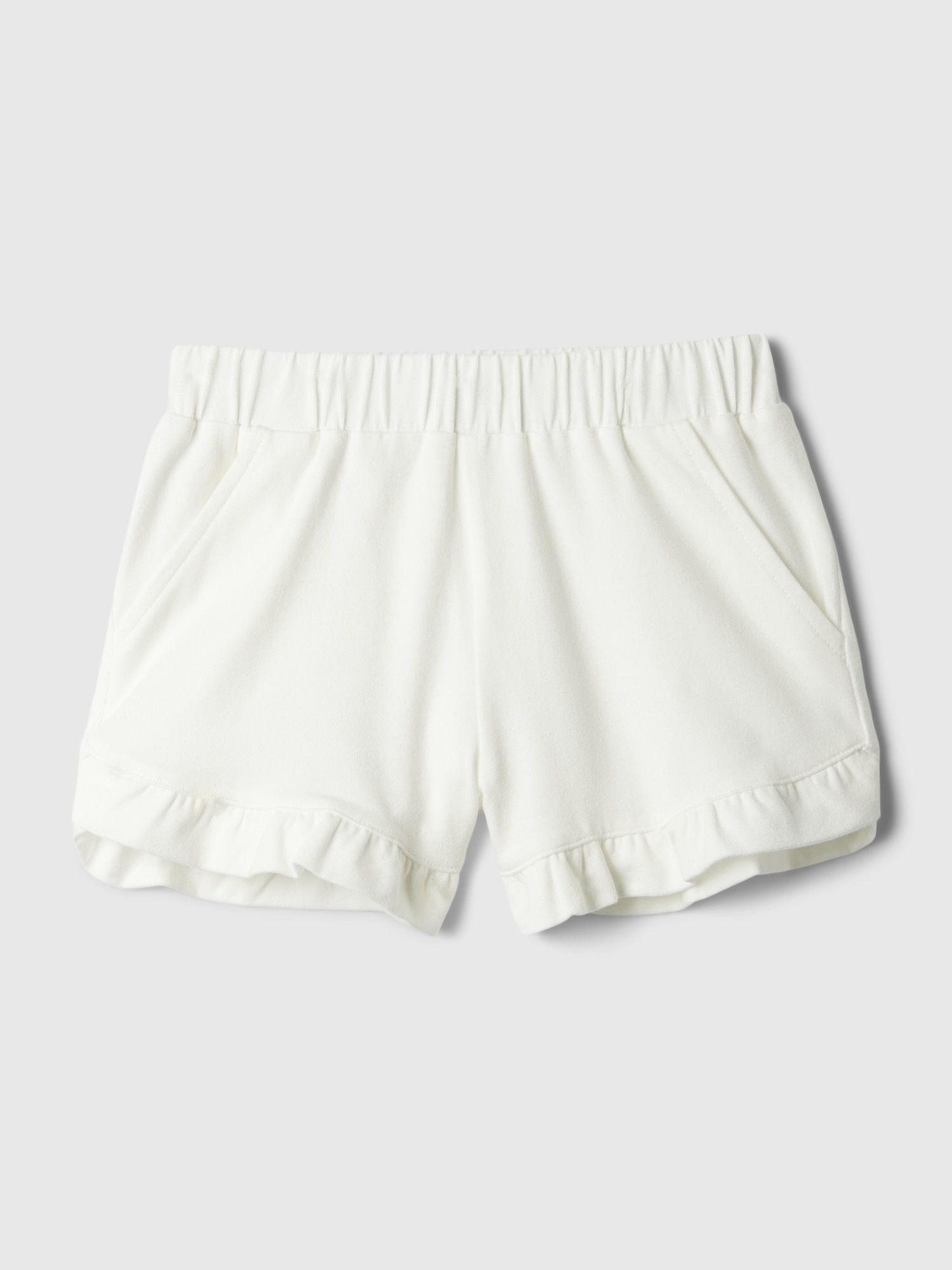 Shop Gap Baby Mix And Match Ruffle Shorts In Off White