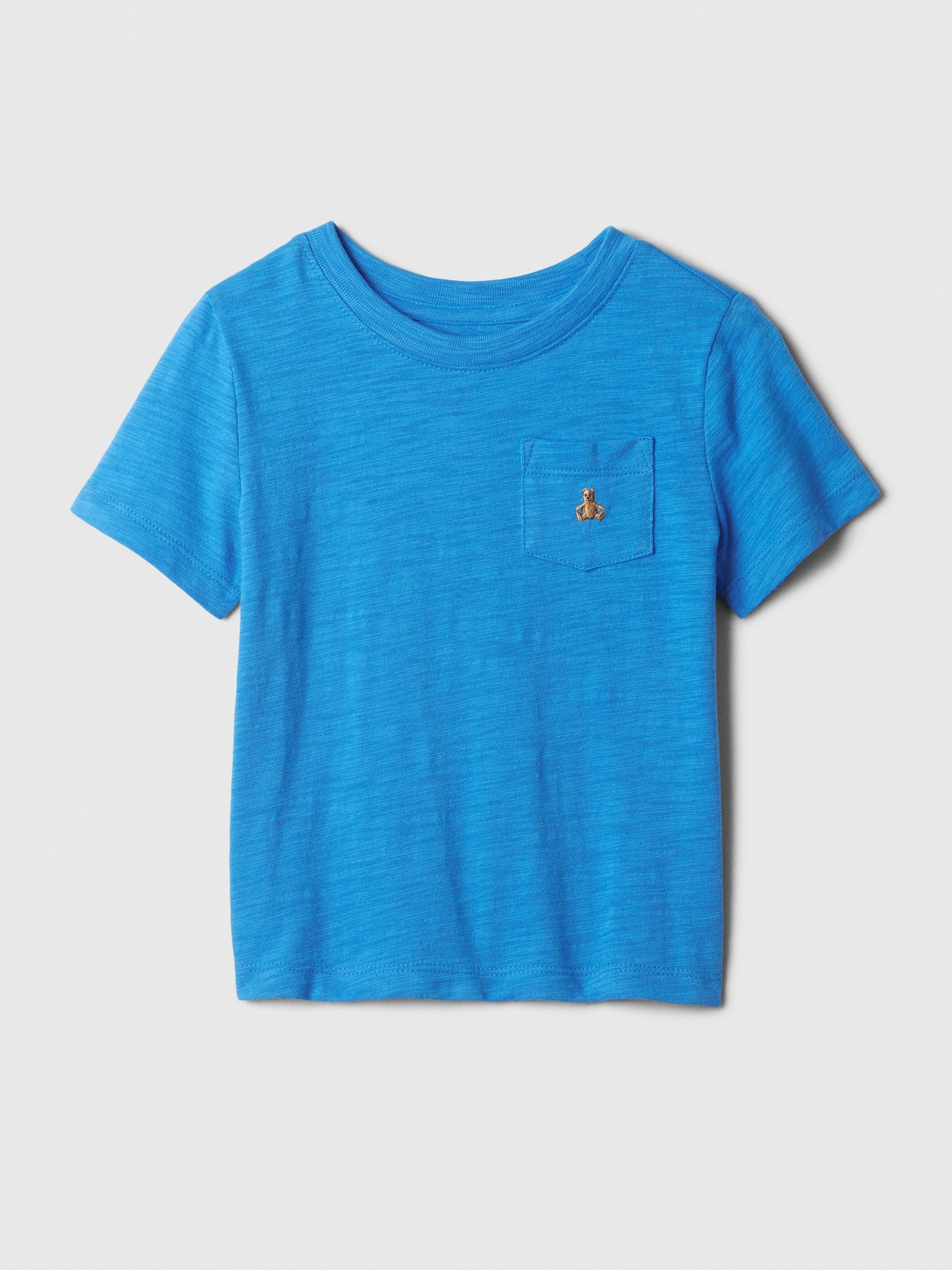 Shop Gap Baby Mix And Match Pocket T-shirt In Breezy Blue