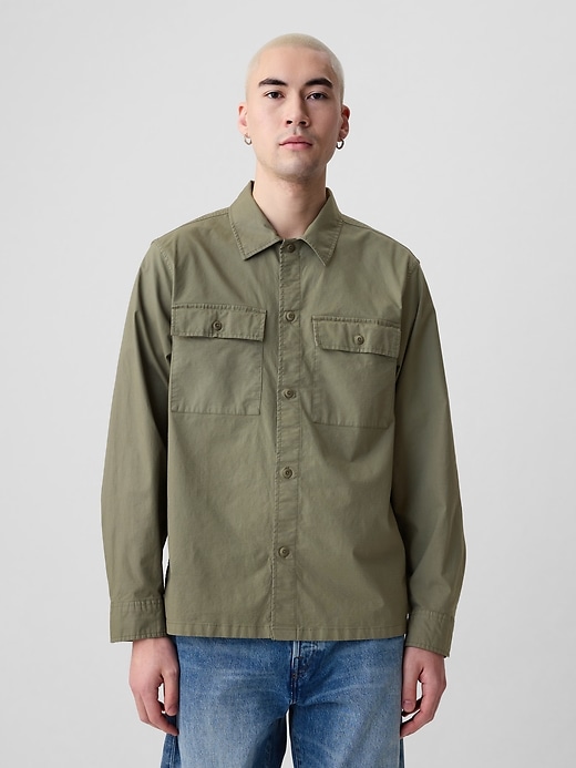 Image number 1 showing, Ripstop Utility Overshirt