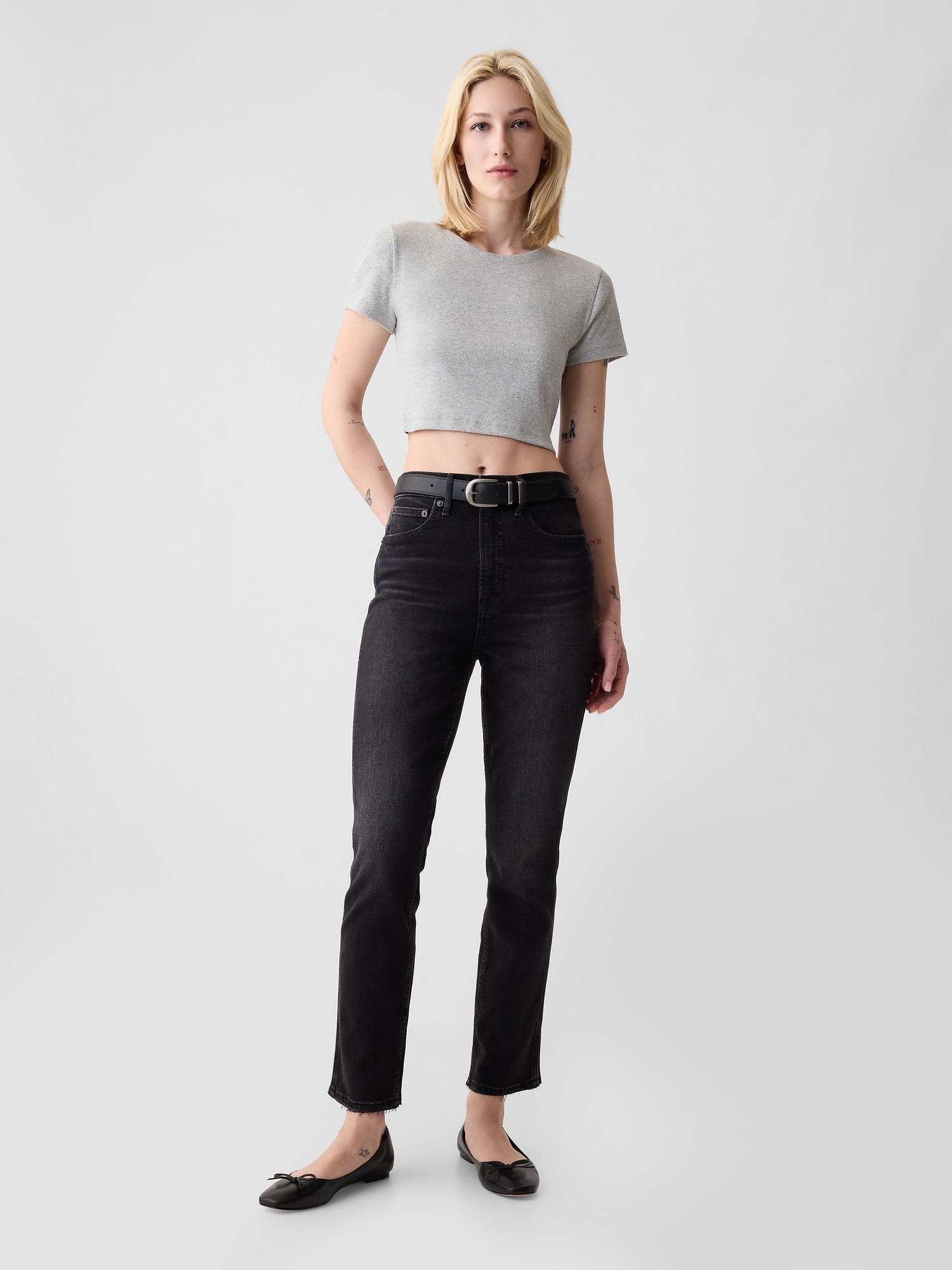 Womens 360 V2 High Waisted Fitjeans - Black – FITJEANS