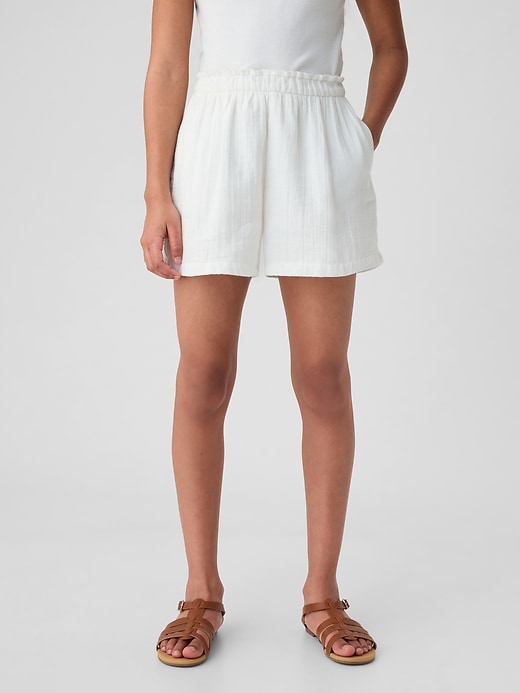 Image number 2 showing, Kids Crinkle Gauze Shorts