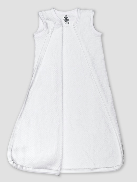 Image number 2 showing, Honest Baby Clothing Organic Cotton Matelasse Wearable Blanket