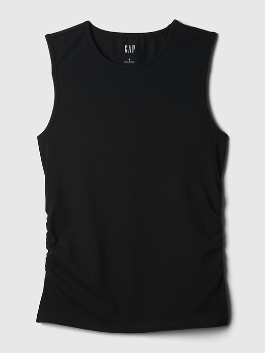 Image number 4 showing, Compact Jersey Cropped Tank Top