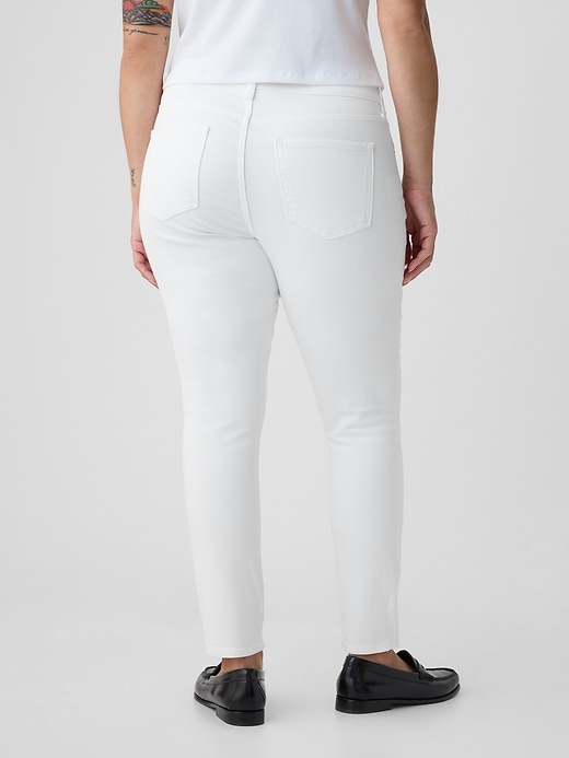 Image number 6 showing, Mid Rise True Skinny Jeans