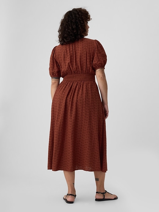 Image number 6 showing, Eyelet Maxi Dress