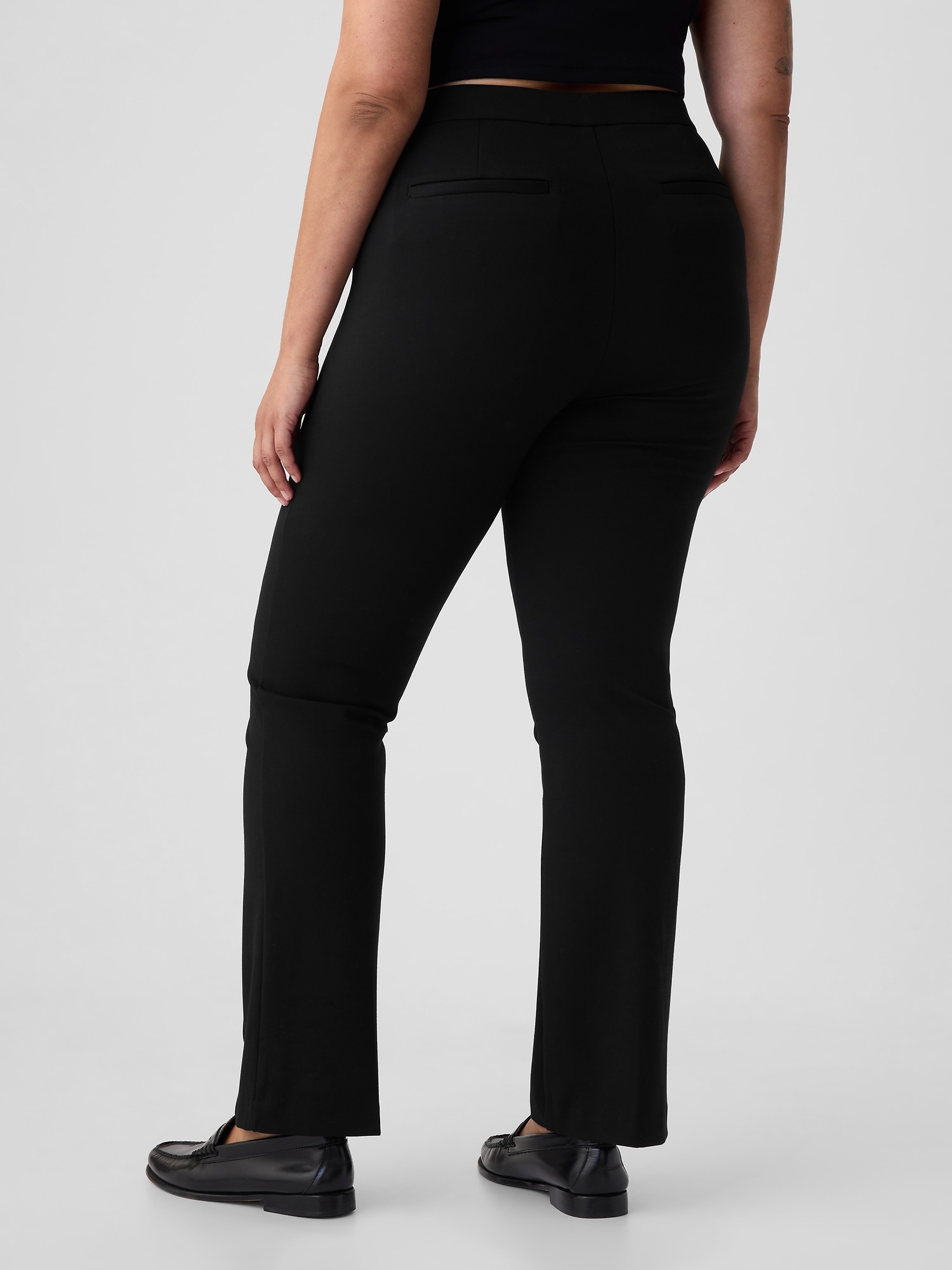 Torrid Womens Dress Pants Size 20 Cropped Black Zip