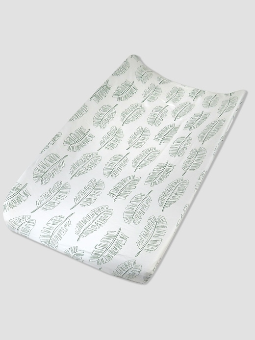 Image number 1 showing, Honest Baby Clothing Organic Cotton Changing Pad Cover