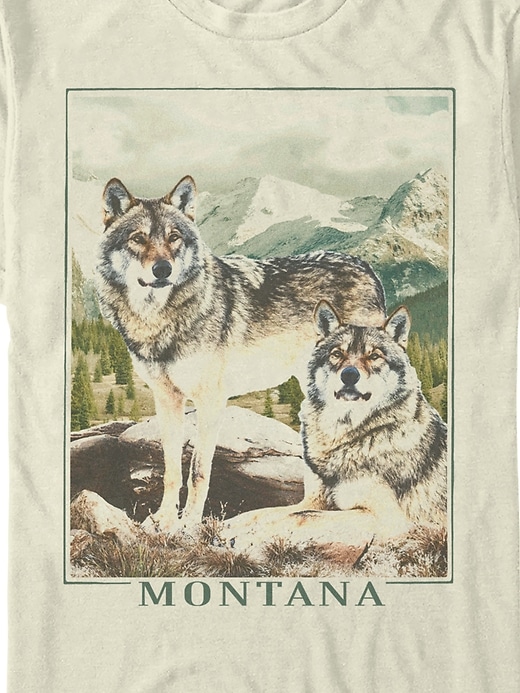 Image number 2 showing, Montana Wolves Graphic Tee