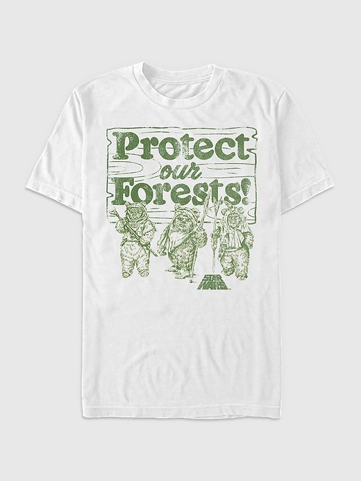 Image number 1 showing, Star Wars Protect Our Forests Graphic Tee