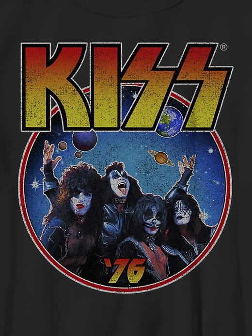 Image number 2 showing, Kids KISS 76 Graphic Tee