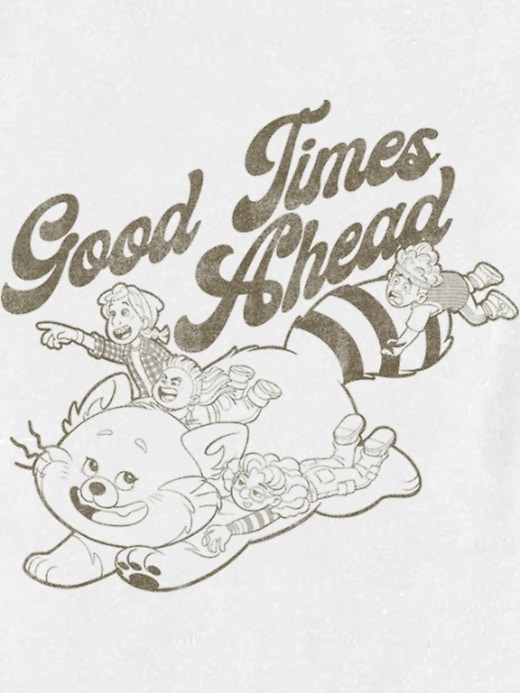Image number 2 showing, Toddler Turning Red Good Times Ahead Graphic Tee