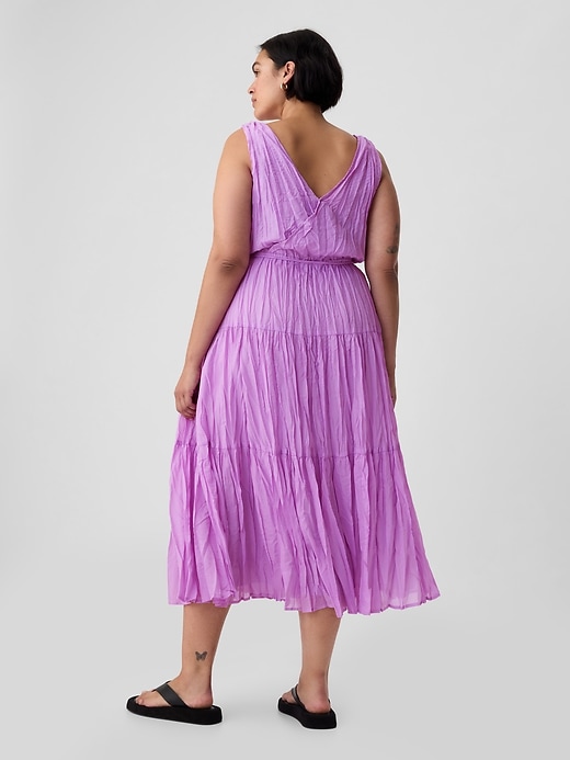 Image number 6 showing, Pleated Tiered Maxi Dress