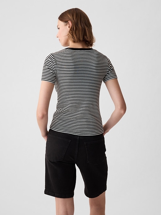 Image number 2 showing, Modern Cropped T-Shirt