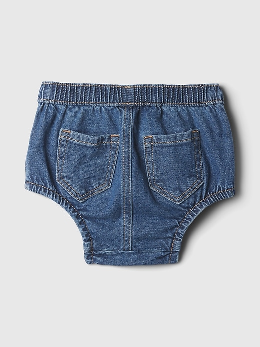 Image number 2 showing, Baby Denim Diaper Cover