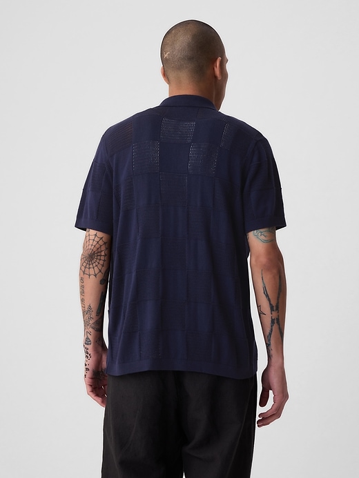 Image number 2 showing, Textured Polo Shirt