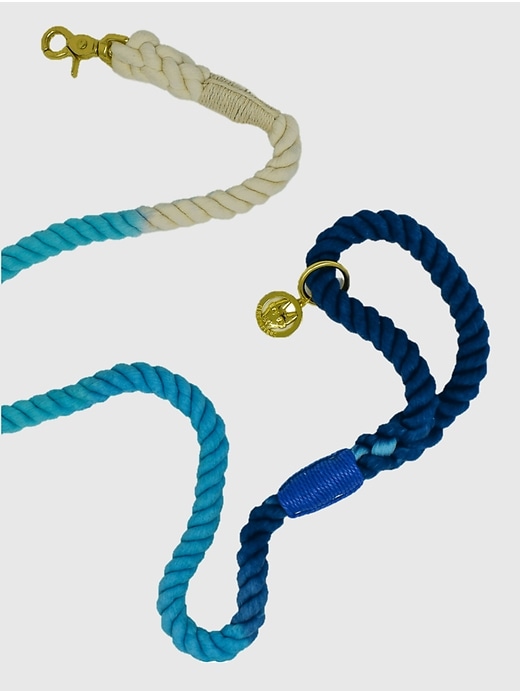 Image number 2 showing, Rope Organic Cotton Ombre Dog Leash