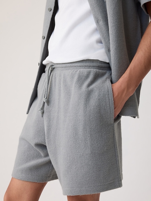 Image number 4 showing, Waffle Sweat Shorts