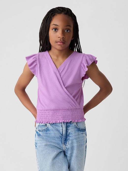 Image number 1 showing, Kids Wrap Top