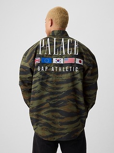 Palace Gap Camo Oxford Drop Shoulder