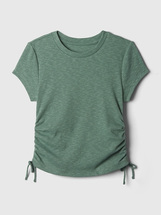 Image number 4 showing, Kids Essential Rib Ruched T-Shirt