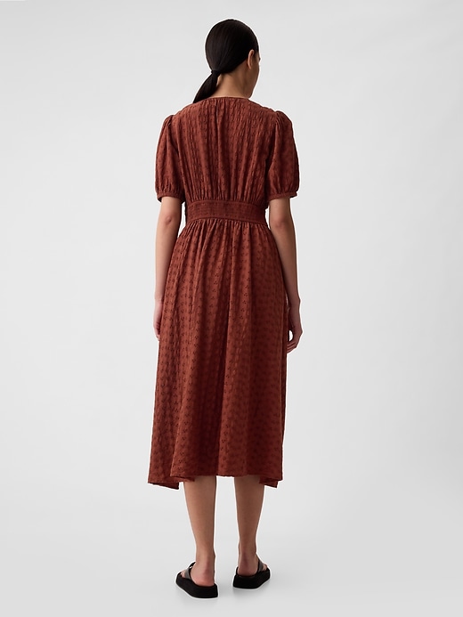 Image number 2 showing, Eyelet Maxi Dress