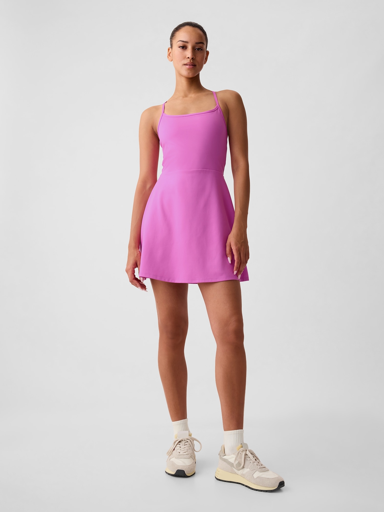 Shop Gap Fit Power Exercise Dress In Budding Pink Lilac