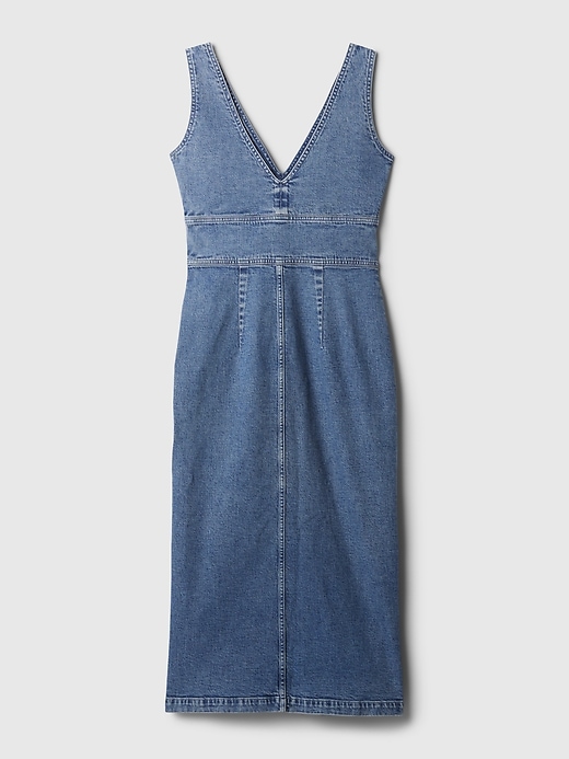 Image number 7 showing, Denim Midi Dress