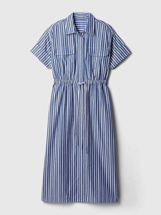 Image number 6 showing, Striped Midi Shirtdress