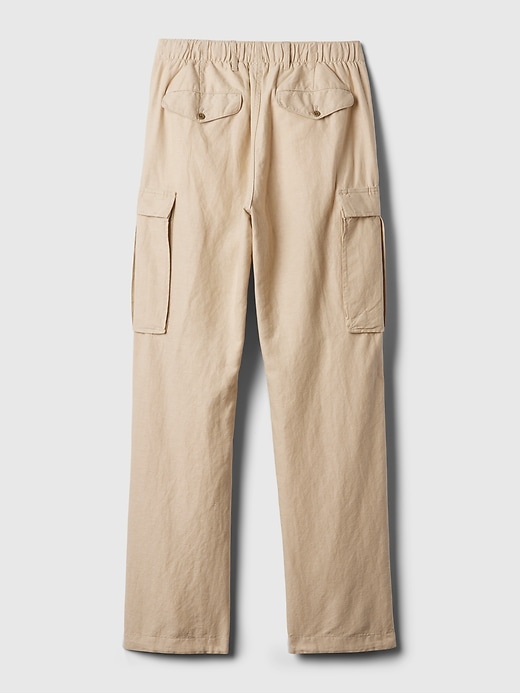 Image number 6 showing, Linen-Cotton Cargo Pants